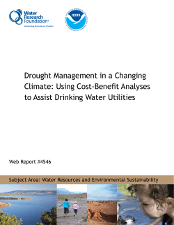 Drought Management in a Changing Climate