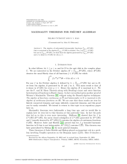 and let D be the unit disk in t