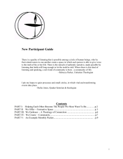 small group theory and vision - Unitarian Universalist Congregation