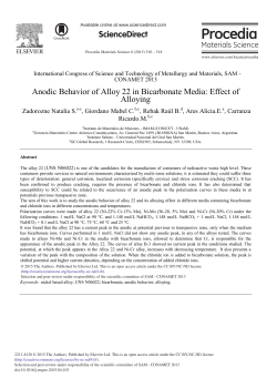 Anodic Behavior of Alloy 22 in Bicarbonate Media: Effect of Alloying