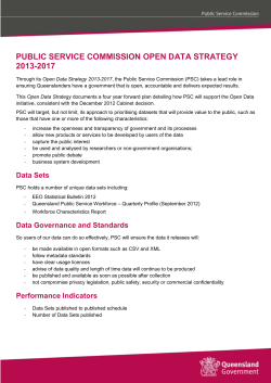 public service commission open data strategy