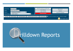 Drilldown Reports