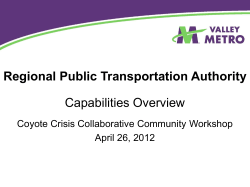 Regional Public Transportation Authority