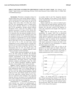Impact Delivery of Reduced Greenhouse Gases on Early Mars