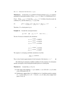 Theorem 2.1. Assume that g is a continuous function and that {pn