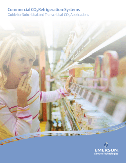 Commercial CO2 Refrigeration Systems