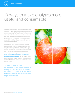 10 ways to make analytics more useful and consumable