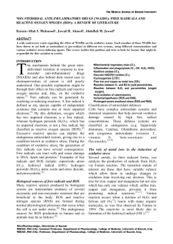 NSAIDS - Basrah Medical College
