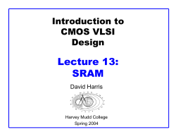 CMOS VLSI Design