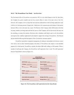 DreamHome Case Study