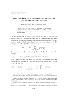 NEW FAMILIES OF WEIGHTED SUM FORMULAS