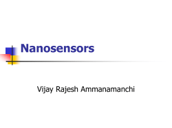 Nanosensors