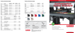 Cambro Versa Food Bar