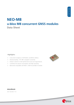 NEO-M8 - u-blox