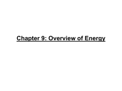 Chapter 9: Cell Respiration