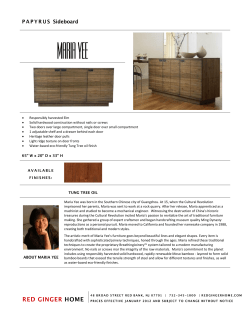 Responsibly harvested Elm • Solid hardwood