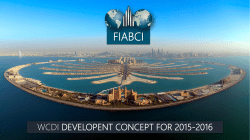 upcoming fiabci events, where wcdi will represent developers