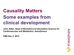 Causality Matters