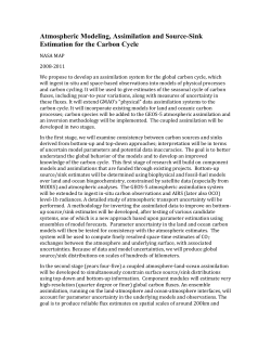 Atmospheric Modeling, Assimilation and Source