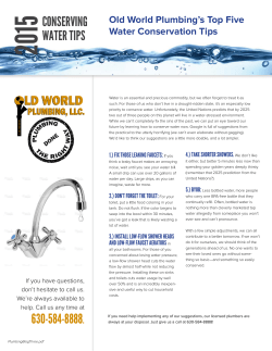 630-584-8888. conserving water tips