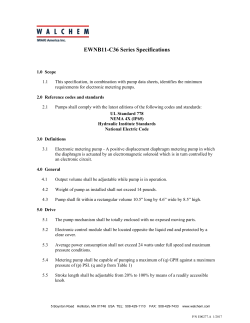 EHC Series Specifications (with standard R control