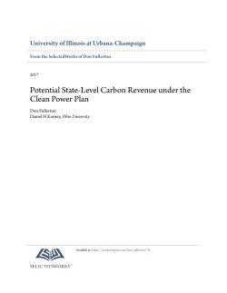 Potential State-Level Carbon Revenue under the