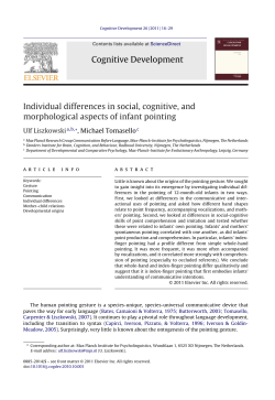 Individual differences in social, cognitive, and morphological