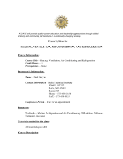 Course Syllabus for - Rolla Public Schools