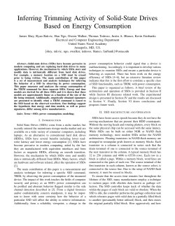 Inferring Trimming Activity of Solid