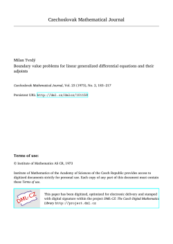 Czechoslovak Mathematical Journal