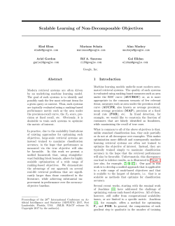 Scalable Learning of Non-Decomposable Objectives