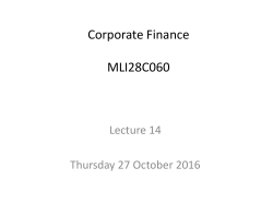 Multinational Financial Management 896N1