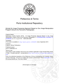 An Image Processing Approach Based on Gnu Image Manipulation