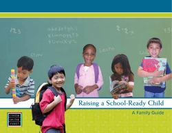 Raising a School-Ready Child
