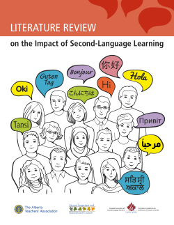 SLIC-21-Impact of Second Language Learning.indd