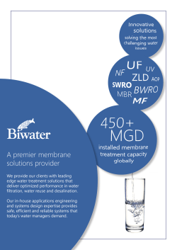A premier membrane solutions provider