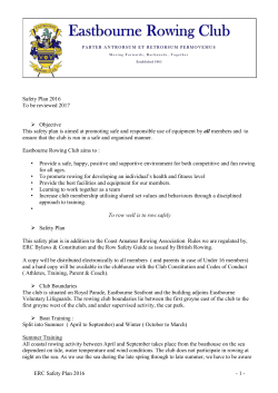 Club Crest - Eastbourne Rowing Club