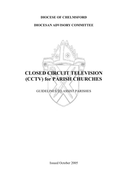 (CCTV) for PARISH CHURCHES