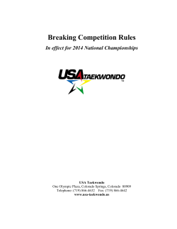 Breaking Competition Rules