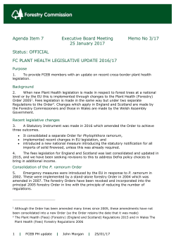 Plant Health - Forestry Commission