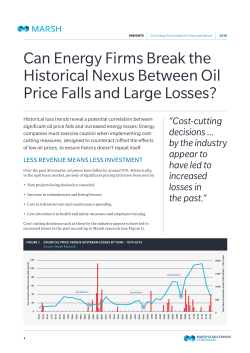 Can Energy Firms Break the Historical Nexus Between Oil Prices