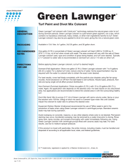 Green Lawnger mlabel color