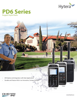 PD6 Series Brochure