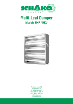 Multi-Leaf Damper