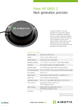 Aibot HP GNSS - Leica Geosystems