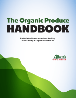 Organic Produce Handbook