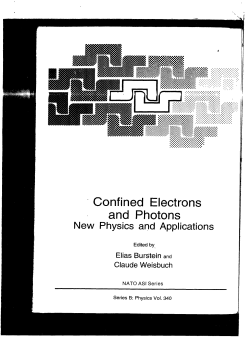Confined Electrons and Photons