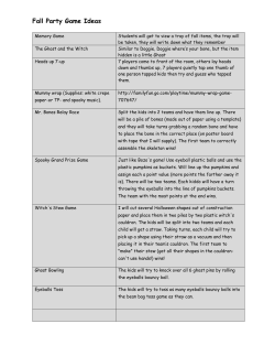 Fall Party Game Ideas