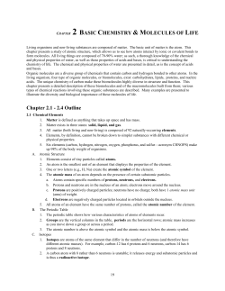 Chapter 2.5 - 2.10 Outline - Heartland Community College