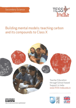 teaching carbon and its compounds to Class X File